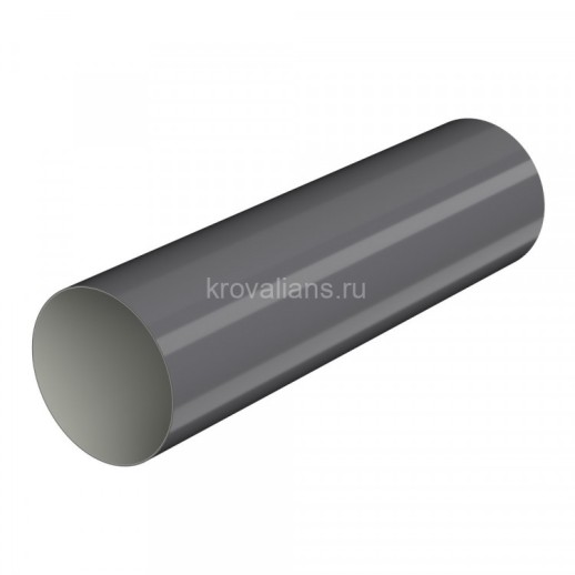 ТехноНИКОЛЬ МАКСИ Труба водосточная 3м, графитно-серый