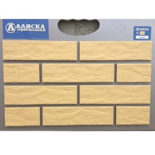 Термопанель АЛЯСКА Sand rustik (1,140х0,596х60мм) 0,65м2 60шт/палл