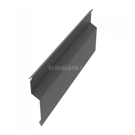 Пристенная планка накладная 30х20х50х20х2000мм PE Rooftop Matt 0,5 мм Zn180 RAL7024