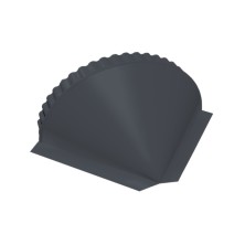 Заглушка конусная Satin RAL 7024 мокрый асфальт