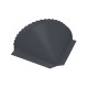 Заглушка конусная Satin RAL 7024 мокрый асфальт