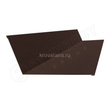 Планка Примыкания 150х250х2000 Stynergy (Стинержи) (Стальной Кашемир Matt-8017-0.5) /1 шт/