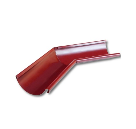 Угол желоба внутренний 135 Металл Профиль Престиж 125/100 ral 3005  1 шт