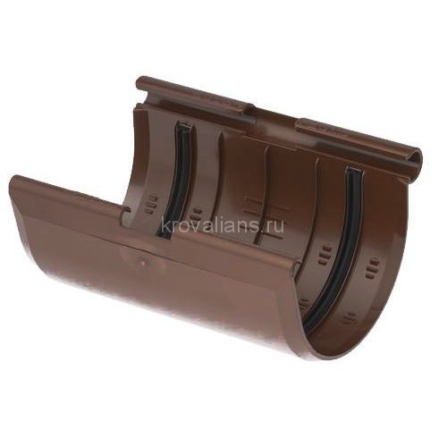 ЭЛИТ Муфта желоба, коричневый