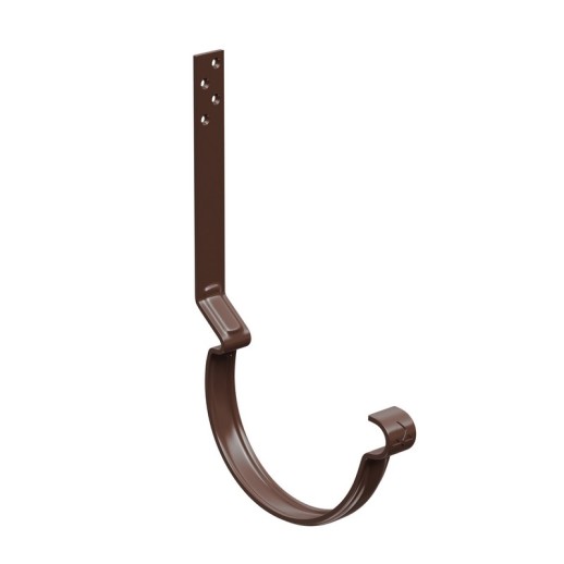AS PUrus 125/90 Крюк желоба длинный с компл. крепления (МУ), RAL 8017 24шт/уп.