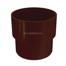 GL Rohrfit 120/80 Соединитель труб, коричневый RAL 8017