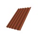 Профнастил HC35R 0,45 PE RAL 8004 терракота