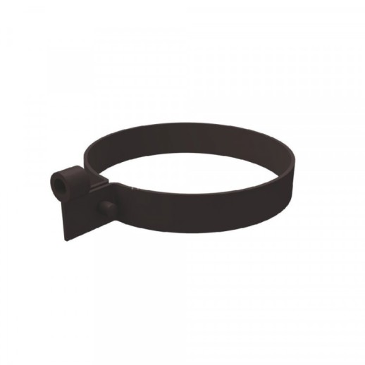 GL Standart 120/87 Хомут трубы ПВХ Grand Line коричневый (RR 32) (144 шт./уп.)