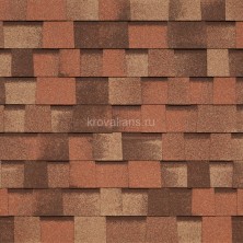 Гибкая черепица Tegola Cortina Terracotta 404 2.29м2 52шт/пал