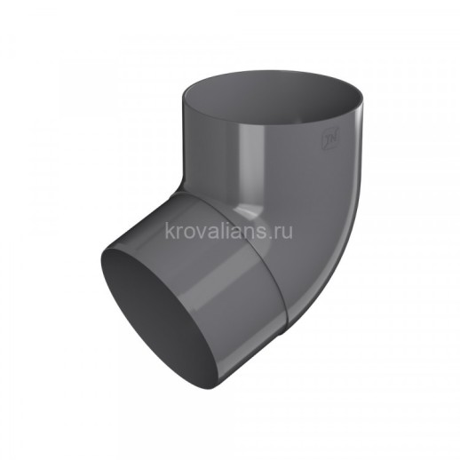 ТехноНИКОЛЬ МАКСИ Колено трубы 67, графитно-серый