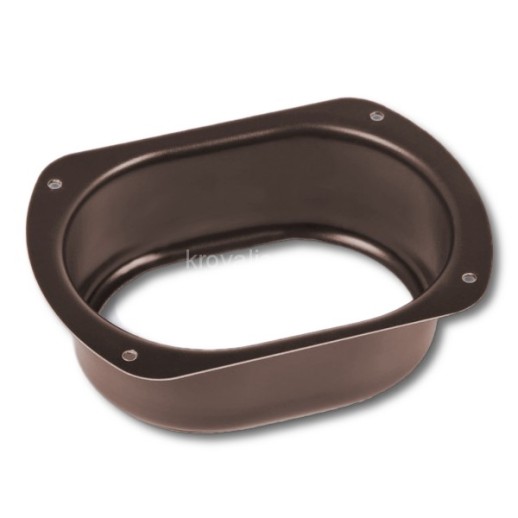 МП GS Воронка выпускная, RAL 8017, коричневый