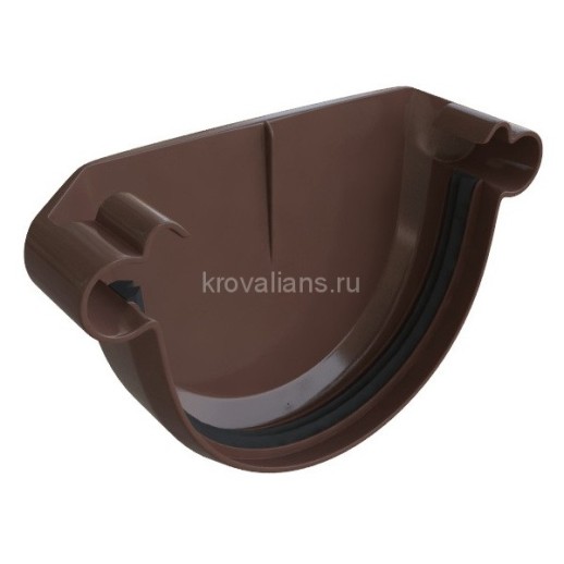 ЭЛИТ Заглушка, коричневый