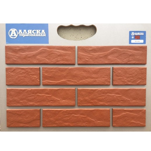 Термопанель АЛЯСКА Rot rustik (1,140х0,596х60мм) 0,65м2 60шт/палл