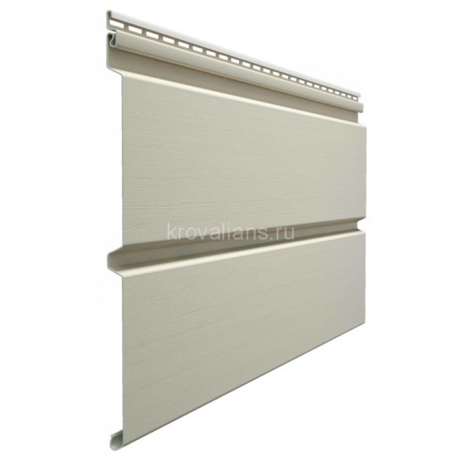 Сайдинг Docke PREMIUM (Дёке) Брус D6S (Сливки) 3,6м /1 шт/