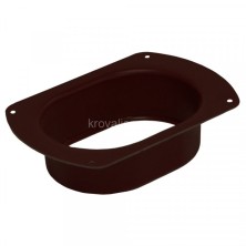 Vortex 127/102 Воронка врезная 127мм PE RR 32 темно-коричневый