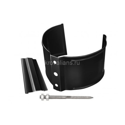 GL 90/125 Держатель трубы (кирпич) RAL9005