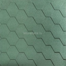 Гибкая черепица Katepal KL 3 м2 Зеленый 39уп./пал.