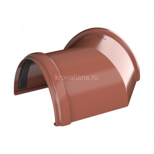 ТехноНИКОЛЬ 125/82 Угол желоба 135, красный