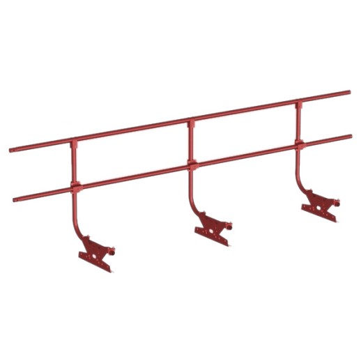 Ограждение кровельное BORGE H-90см, 3 метра, красный (RR 29)