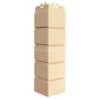 Угол Grand Line Клинкерный кирпич Classic бежевый (0,390*0,120) 12шт/уп