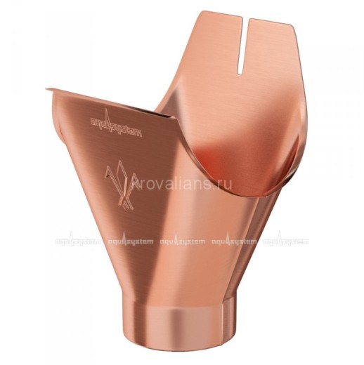 AS CU 125/90 Воронка желоба Медь