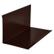 Примыкание к стене 115х115 L=2м РЕ RAL 8019 (Фартук S4 new)