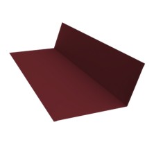 Планка примыкания 150х250 0,5 Satin с пленкой RAL 3005 красное вино (2м)