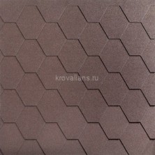 Гибкая черепица Katepal KL 3 м2 Коричневый 39уп./пал.