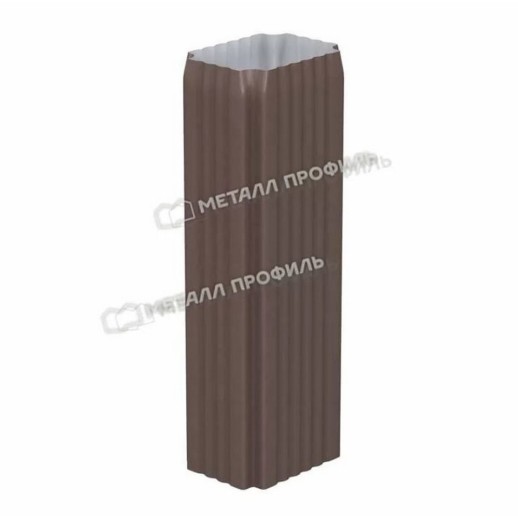 МП Бюджет Труба водосточная 76х102х3000, 8017