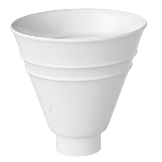 AS PUrus 150/100 Воронка водосборная круглая RAL 9003 1 шт/уп