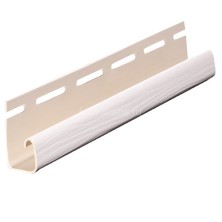 FineBer J-профиль с фаской Classic Color белый 3,05м (10шт/уп)