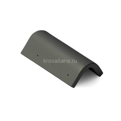 BRAAS Боковая Универсальная черепица Франкфурт черный 24 шт/ паллет