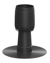 Дефлектор Alipai 110 на плоскую кровлю труба 320мм темно-Vilpe (Вилпе) Серый 1 шт