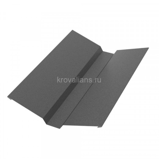 Ендова внешняя 85х30х85х2000мм PE Rooftop Matt 0,5 мм Zn180 RAL7024