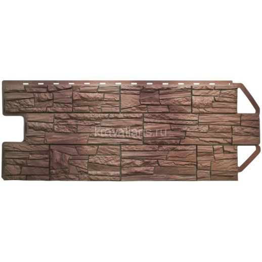 Панель Каньон ТЕХАС (1,160м х 0,450 м х 0,20м) 4,34 кв.м/уп. Альта-Профиль 10ш/уп