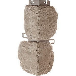 Угол наружный Бутовый Камень НОРМАНДСКИЙ (0,44м х 0,18м ) 10шт/уп