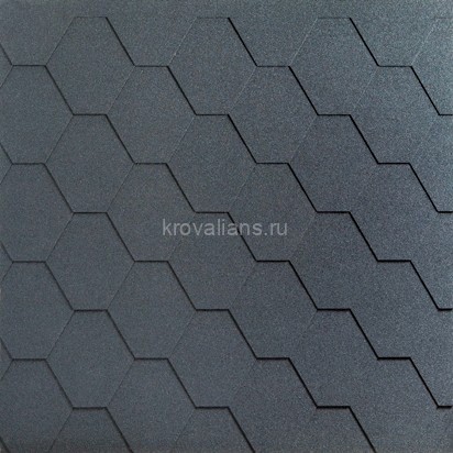 Гибкая черепица Katepal (Катепал) KL (Черный) /1 кв.м/