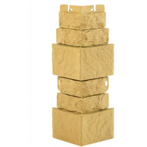 Угол наружный Фасадная Плитка ОПАЛ  (0,447м х 0,158м х 0,030м)  Альта Профиль 10шт/уп