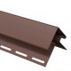 ТН ОПТИМА, Угол наружный 50, каштан, 3м 11шт/упак