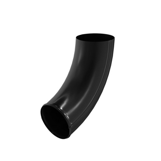 AS COMF PE 125/90 Отвод трубы RAL9005 (12шт/уп)