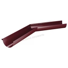 МП 150/100 Foramina PUR Угол желоба наружный 135 RAL 3005, красное вино