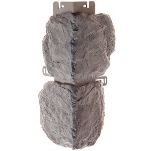 Угол наружный Бутовый Камень СКАНДИНАВСКИЙ (0,44м х 0,18м ) 10шт/уп