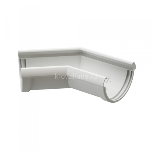 Docke LUX 140/100 мм Угловой элемент 135 гр Пломбир