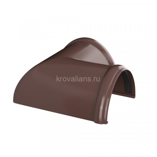 ТехноНИКОЛЬ 125/82 Угол желоба 90, коричневый