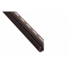 Альта-Профиль Планка отделочная для откосов 3,00м коричневый Т-04, 40шт/уп