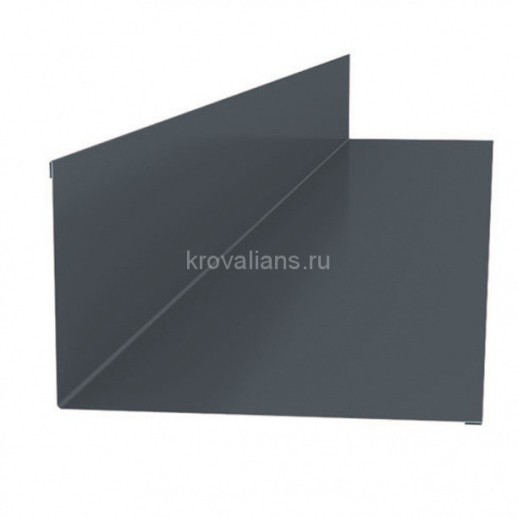 Фартук S4 примыкания 115*115 мм Полиэстер Серый 7024