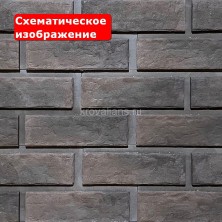 Фиброцементная панель Мюнхенский 601х166х21 мм (1м2=12,5шт.), цвет 37