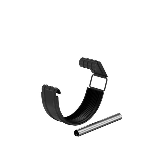 AS COMF PE 125/90 Соединитель желоба в комплекте RAL9005 20 шт/уп