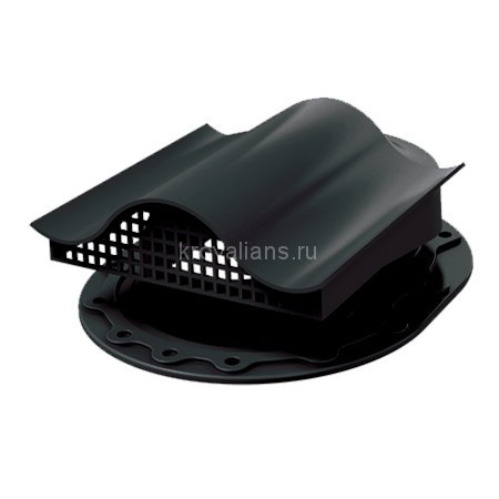 Вентиль SKAT кровельный на плоскую и готовую гч ТехноНИКОЛЬ (Черный) /1 шт/