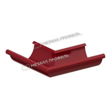 МП 150/100 Foramina PUR Угол желоба наружный RAL 3005, красное вино